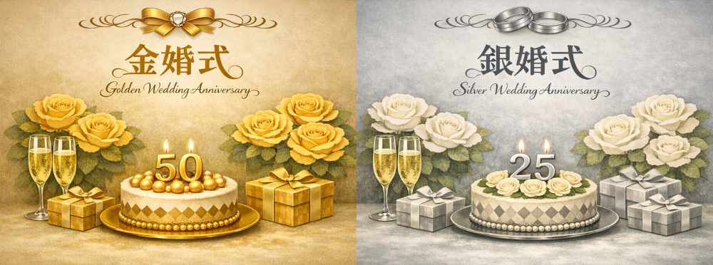 金婚式･銀婚式コラム