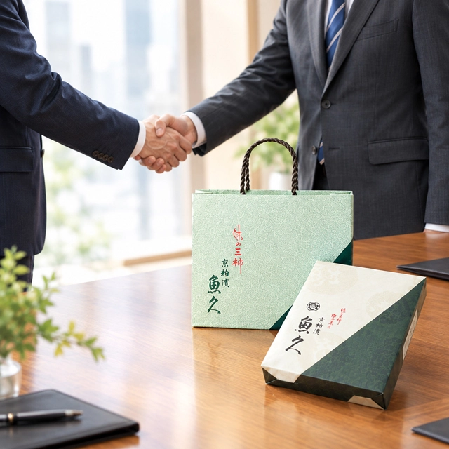 取引先への「心からのお礼」に選ぶ、魚久の京粕漬